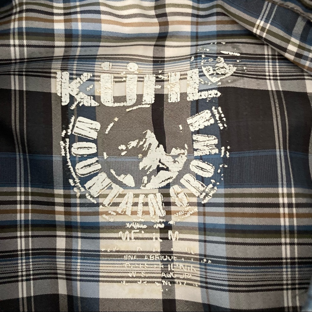 Kuhl Polyester Button Down Shirt. Euc Like New - image 4